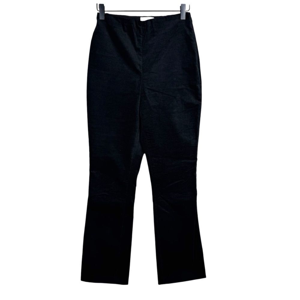 Tuckernuck Black Velvet Ashford Pants Ankle Length Elastic Waist Pull On Small